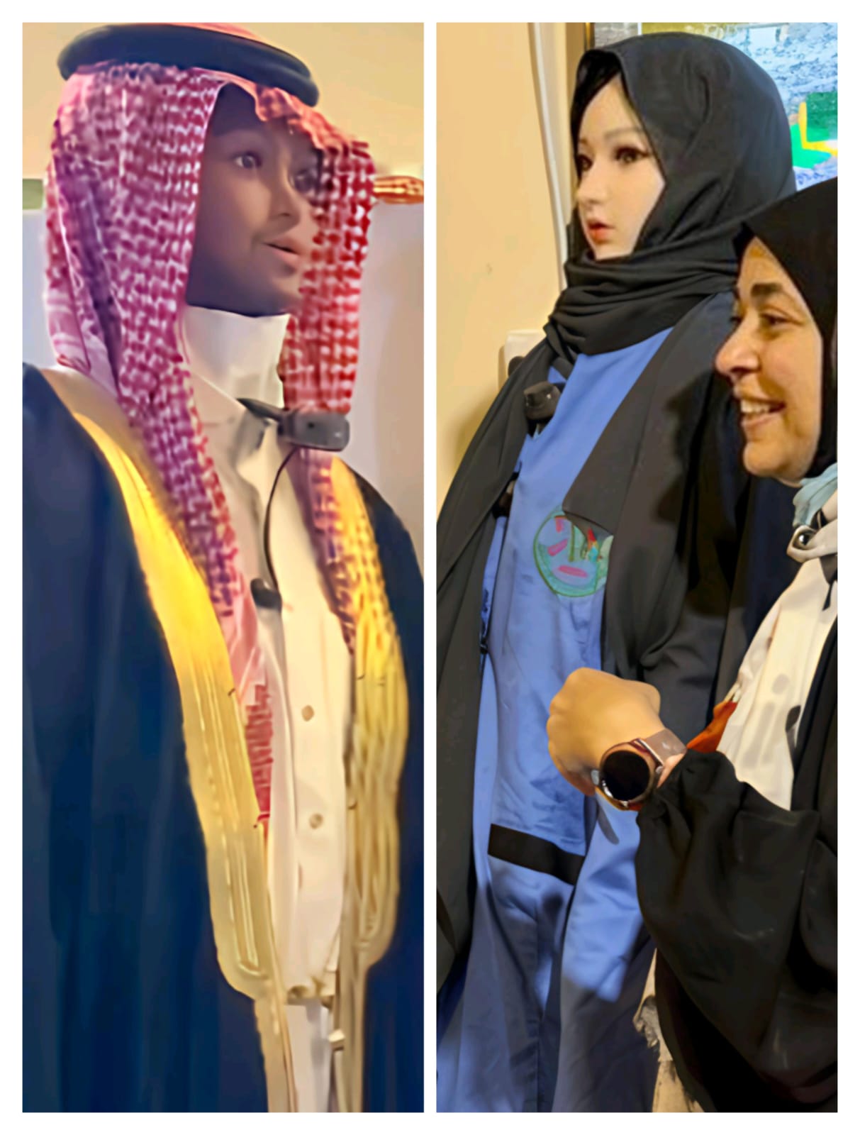 نواف ونورة.. روبوتات ذكية ترحب بحجاج الـ5 نجوم في مشعر منى.. صور 6 2025\6\6\1001015006 674 124631